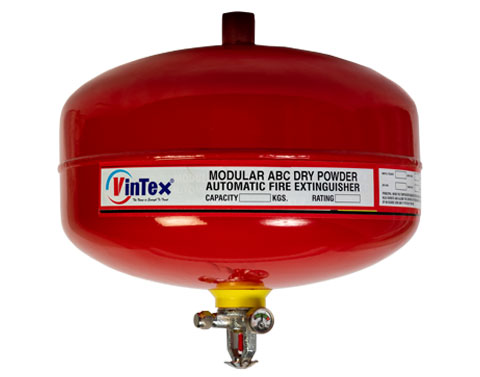10 Kgs Dry Powder / Clean Agent Modular Type Fire Extinguisher