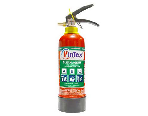 1 Kgs Clean Agent Type Fire Extinguisher