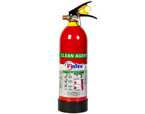 2 Kgs Clean Agent Type Fire Extinguisher