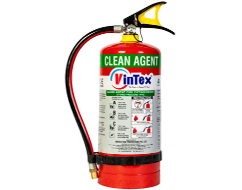 4_kg Portable Clean Agent Type Fire Extinguishers