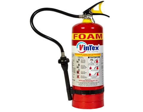 Mechanical Foam And Water Type Fire Extinguishers