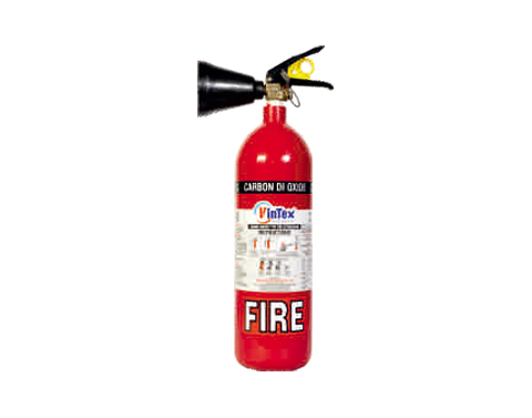 Portable Carbon Dioxide Fire Extinguisher by Vintex Fire