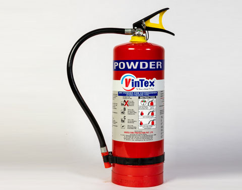 6 Kg ABC Dry Powder Fire Extinguisher for Class A, B, C and Electrical Fires