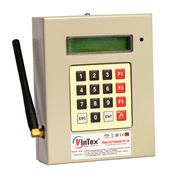 FireDTK fire detection system installed in an electrical control panel