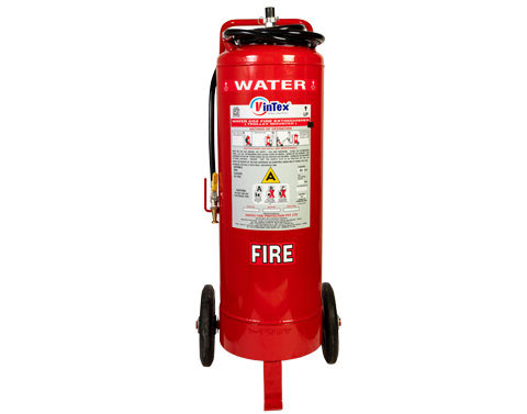 Higher Capacity Trolley Mounted Mechanical Foam and Water Type Fire Extinguishers