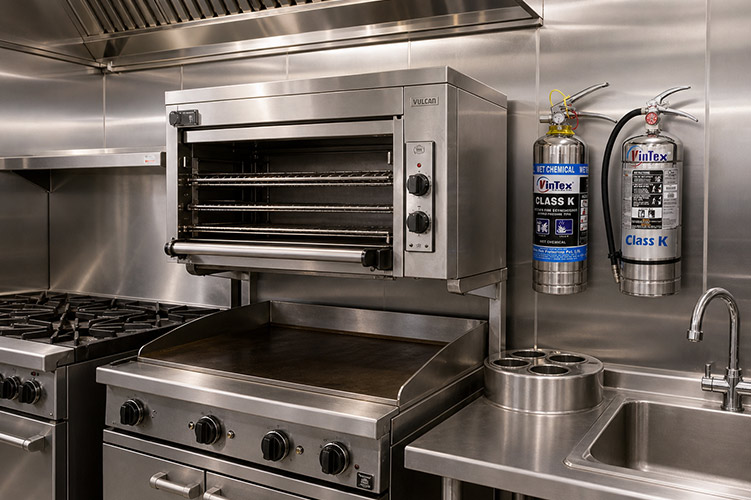 K Class Kitchen type Fire Extinguishers