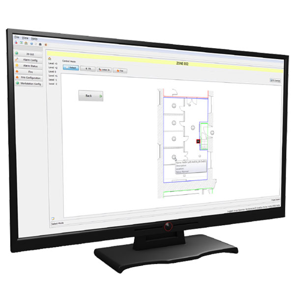 Taktis Ocular Fire Alarm Monitoring and Management Software