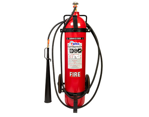 High capacity Vintex Fire CO₂ extinguisher 22.5 kg India